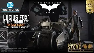 NEW DC Multiverse&trade; Lucius Fox&trade; & Tumbler&trade; GL 7