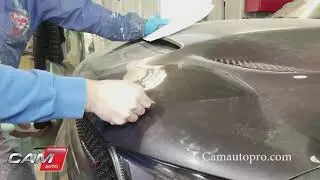 DIY Dodge Hood Dent Repair: Aluminum Panel Techniques