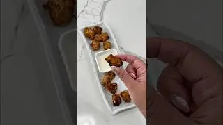 Healthy Buffalo chicken bites