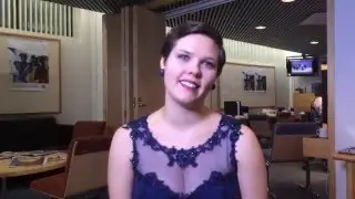 Mezzosopraano Erica Back - Lappeenrannan laulukilpailut 2016