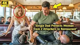 Single Dad Protects Woman from 2 Attackers in Restaurant—15 Seconds Later, They Learned He Was Navy