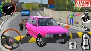 Modifiyeli Fiat Uno Araba Sürme Simülatör Oyunu #72   Auto Life Brasil 2025   Android Gameplay