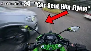 Insane Motorcycle Crashes Caught on GoPro &ndash; Crazy Impact! | CrashBanditoNL