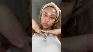 Skincare routine: cleanse, tone & hydrate #fypシ #face #skincare #selfcare