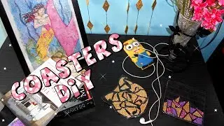 Glittery Coasters | DIY | Indian Art Channel