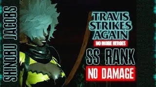 Shinobu - All bosses | SS Rank - No Damage - Bitter | Travis Strikes Again: No More Heroes