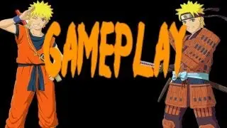 Naruto Shippuden: Ultimate Ninja Storm 3 Naruto Samurai & Goku Costume Gameplay
