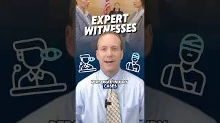 Expert witnesses are essential in personal injury cases.