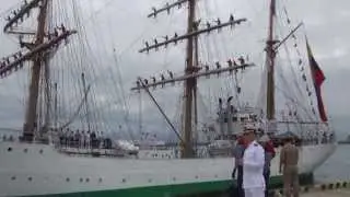 Llegada Buque Gloria a Corea del Sur 2013