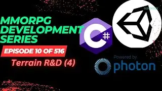Terrain R&D (Session 1.4) | 10 of 516  | MMO Game Development with Unity | 3D Buzz
