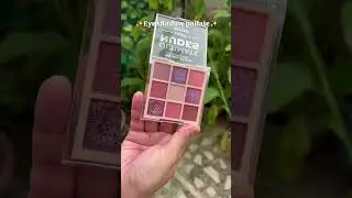 Makeup revolution eyeshadow palette with perfect nude shades💗#shorts #youtubeshorts #makeup #youtube