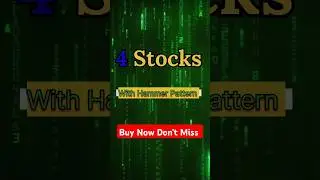 Reversal Stocks For Buy Now #stockmarket #hammercandlestick