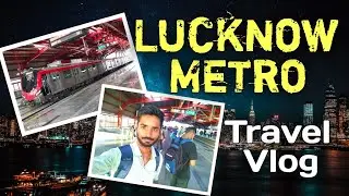lucknow metro City ride | Charbagh to Gomatinagar lucknow metro| safar #travel #vlog #UP