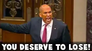 Cory Booker Just SNAPPED on His Own Party in Front of the Whole Senate