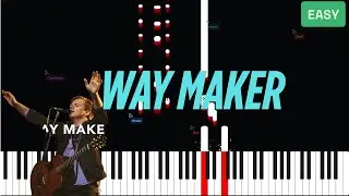 Way maker - Leeland (Piano tutorial easy)