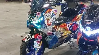 SCRUT Yamaha Customaxi Final Senayan Park 2025 #customaxi #xmax #aerox #lexi #nmax 