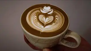 How to Pour a Latte Art Rose (Beginner Easy Tutorial)