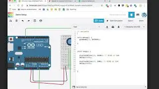 Arduino / Intro to C: Basic Sketch / Variables