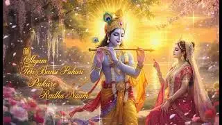 🕉️ श्याम तेरी बंसी पुकारे राधा नाम | Krishna Flute Meditation | Radha Krishna Bhakti Song | Peaceful