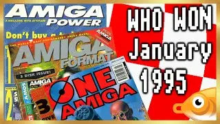Cover Disk Face Off: January 1995 - Amiga Format, Amiga Power, One Amiga