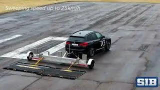 Magnetic sweeper with FOD*BOSS