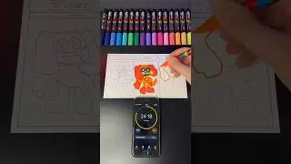 30 sec, 3 min, 30 min challenge drawing DogDay🐶
