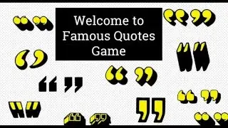 Famous Quotes - Special Edition of Where Is Bishop? Game