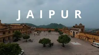 Jaipur Travel Vlog 2025 | Cinematic 4K Journey | Amber Fort, Hawa Mahal & Jal Mahal | Vlog 1
