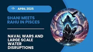 Shani meets Rahu in Pisces -Apr 2025- Activation of naval war and water related disturbances