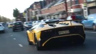 Matte Yellow Aventador SV Roadster Spotted On Belfast Roads