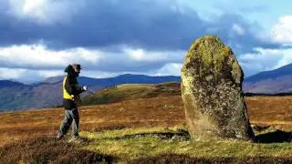 Dowsing for ley lines, standing stones, spirit lines, cup-marked stones