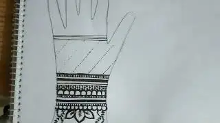 Simple Mehndi Design in 5 Minutes 