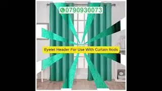 Turquoise Curtain For Window And Door