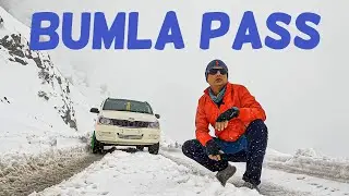 Bumla Pass ke raaste me heavy snowfall | Part 11