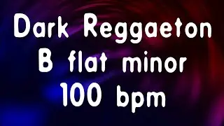 Dark Reggaeton, backing track for Guitar in Bb minor, 100bpm. Play along and enjoy!