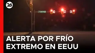 ❄️ INFIERNO BAJO CERO | Sensaciones t&eacute;rmicas de -40 grados amenazan la costa este