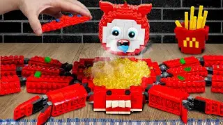 MUKBANG Giant King Crab | Eating Giant King Crab Lego | Stop Motion Cooking & ASMR