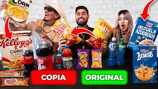 COMIDA FAKE VS ORIGINAL &iquest;Cu&aacute;l sabe mejor?