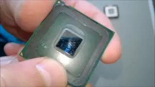 Delidding Intel Pentium E2140 with a pocket knife