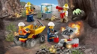 Обзор LEGO City 60184 Бригада шахтеров