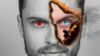 How to Make Fire Face Editing Tutorial Using Photoshop 2020 || New Style 2020
