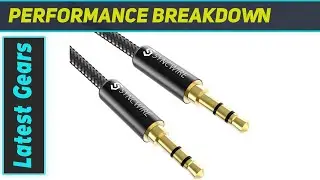 Syncwire 3.5mm Nylon Braided Aux Cable: Unleash Hi-Fi Sound in Your Devices!