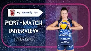 SONIA CANDI | Post-match interview vs Cuneo