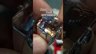 Natural  Ametrine Brazil Ring  silver  costom #ametrine #naturalamethyst #batuakik #batumewah