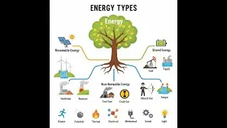 Energy Types (Kinetic, Potentioal, Gravitional, Light, Electrical and Nuclera Energy) Lecture 13
