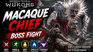 Black Myth Wukong - Macaque Chief Boss Fight