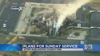Congregation in South Jersey holds Sunday service for the first time after church fire