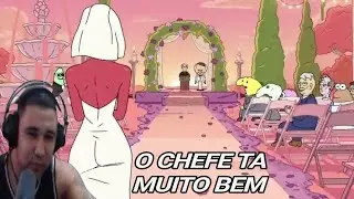 A ESPOSA DO CHEFE - CALVOSFERICO REAGINDO A SMILING FRIENDS (TEMPORADA 2 EPIS&Oacute;DIO 4)