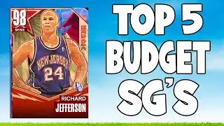 TOP 5 BEST BUDGET SHOOTING GUARDS RIGHT NOW IN NBA 2K23 MYTEAM!