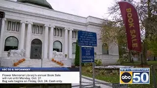 The Flower Memorial Library&rsquo;s annual Book Sale